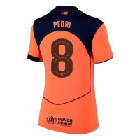 Stroje piłkarskie Barcelona Pedri Gonzalez #8 Koszulka Trzeciej dla damskie 2025-26 Krótki Rękaw